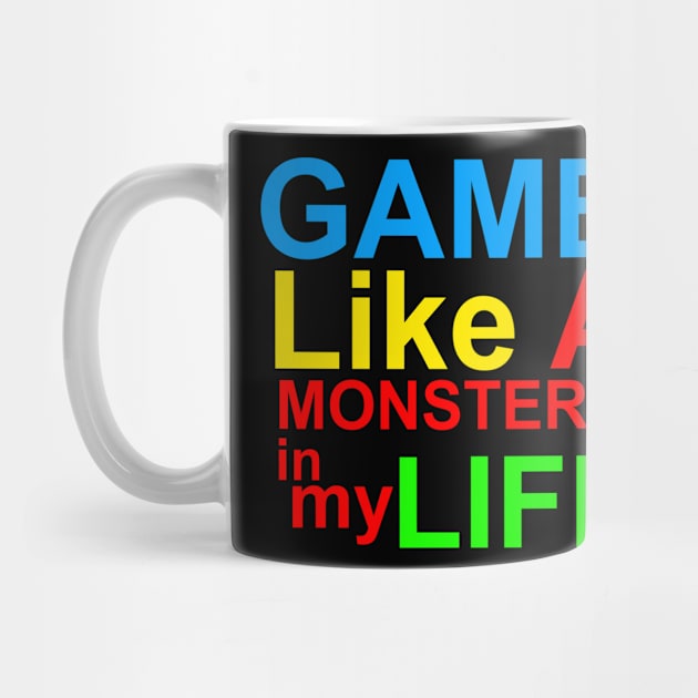 game like a monster gamer life by araharugra